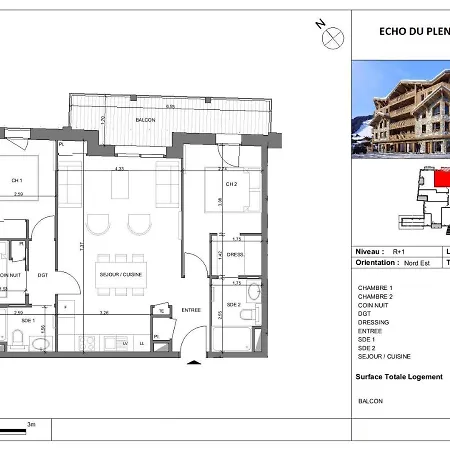 Echo Du Pleney A107 Appartement *